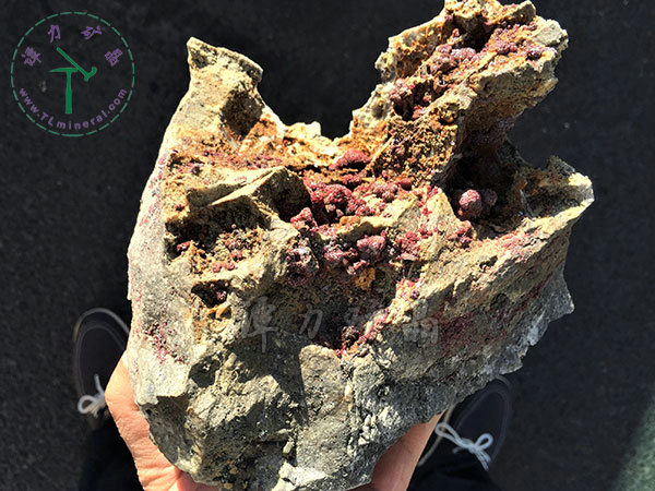 淡紅銀礦，摩洛哥，瓦爾扎扎特，