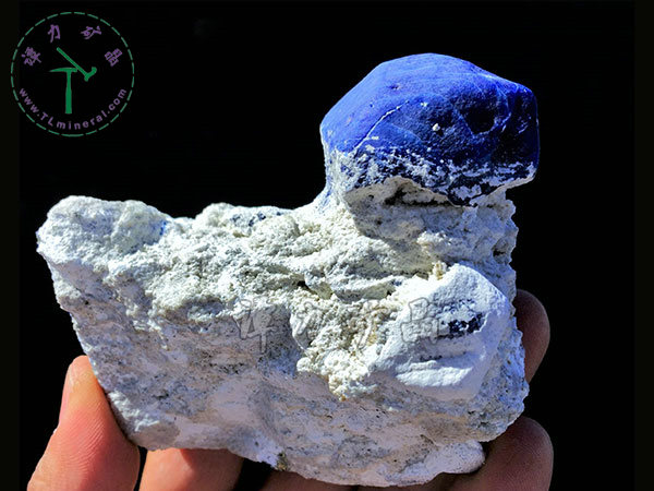 青金石，阿富汗11x8x5cm